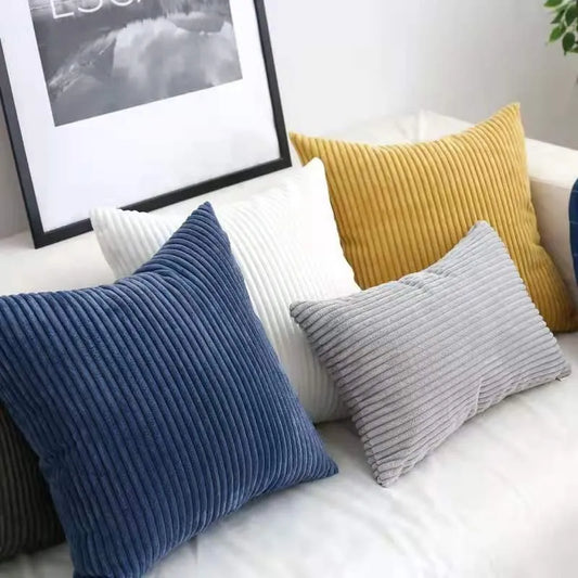 Zeeket️️️™ Fabric Solid Color Cushion Cover